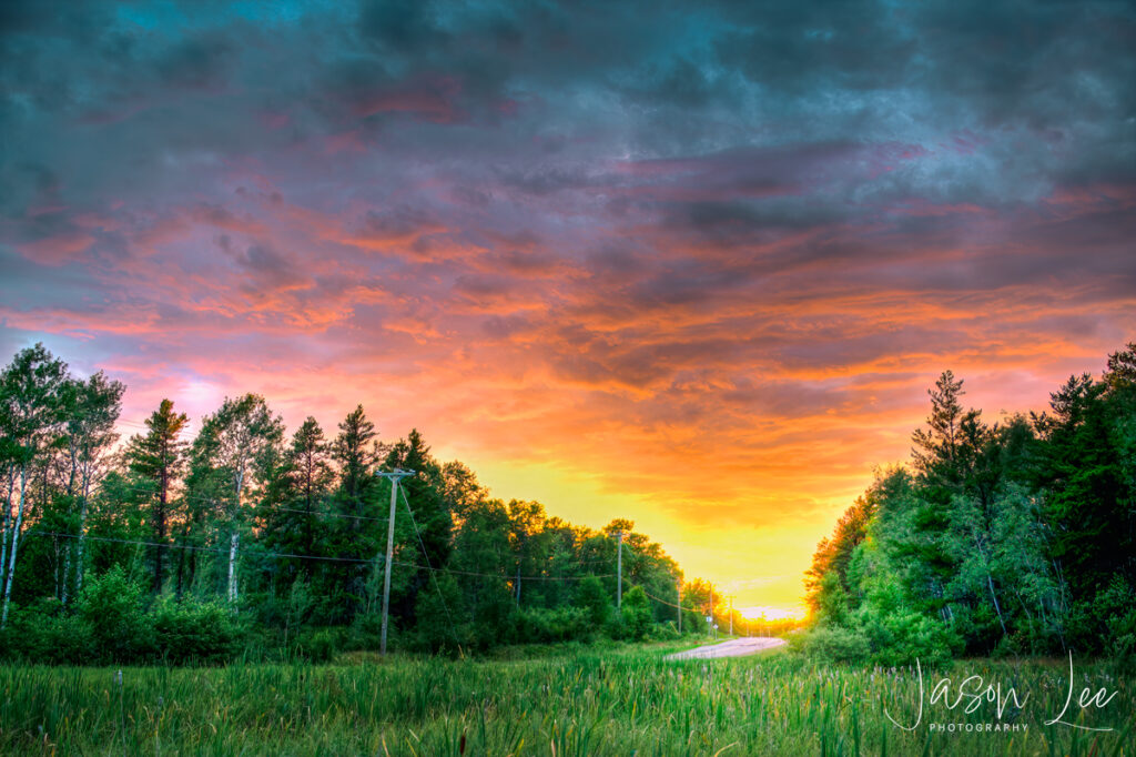 Highway 307 Sunset